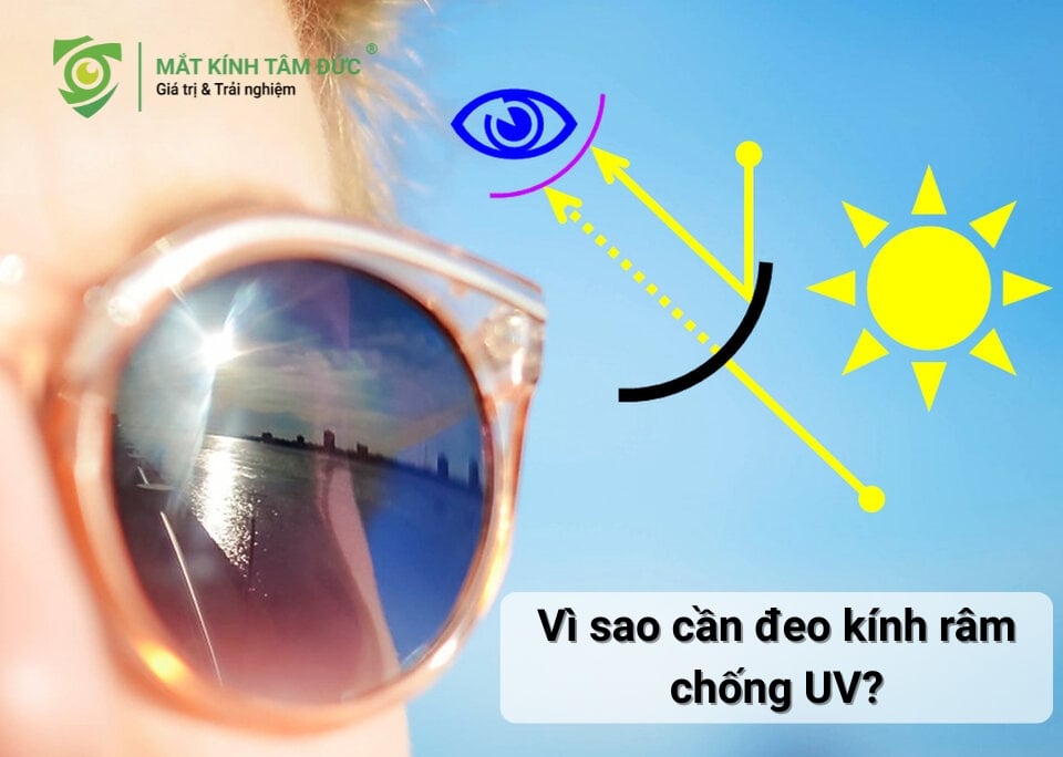 Vì sao cần đeo kính râm chống UV ngay cả khi trời râm mát?