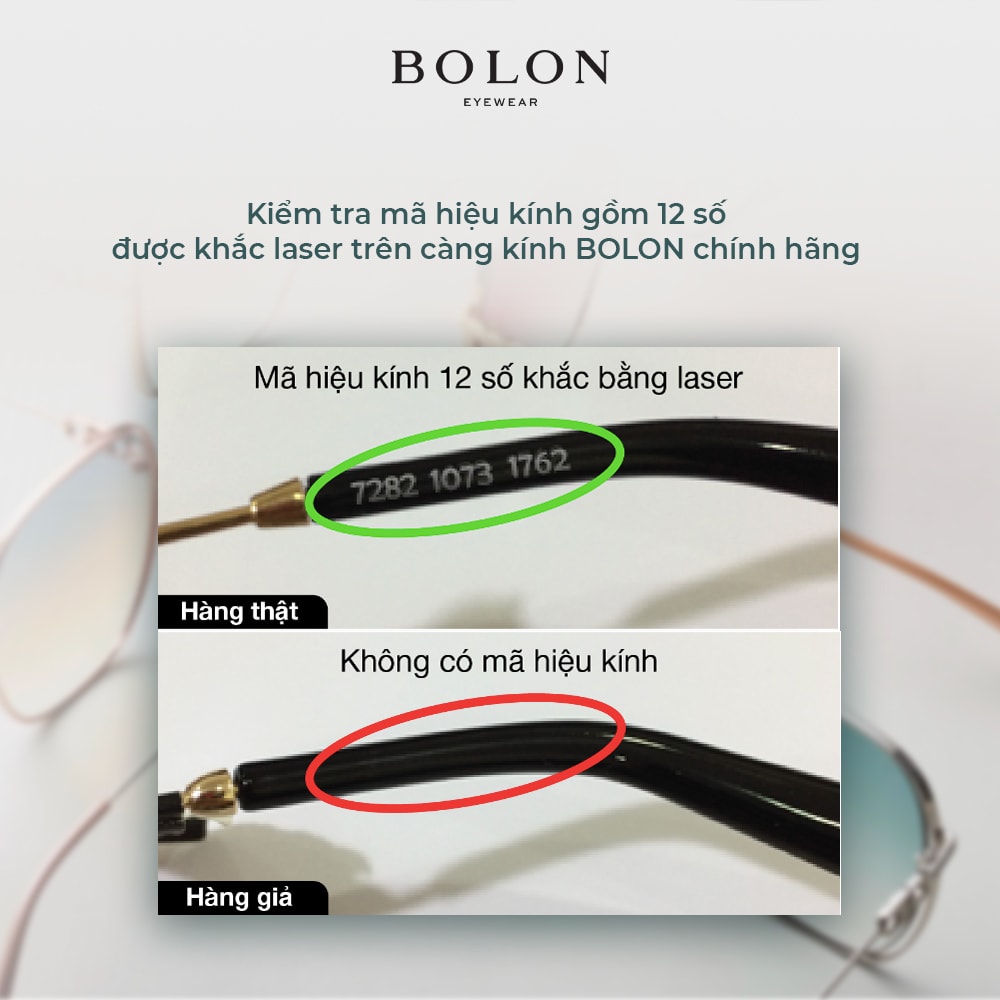 Kiểm tra mã Barcode và xác thực toàn cầu kính Bolon thật giả