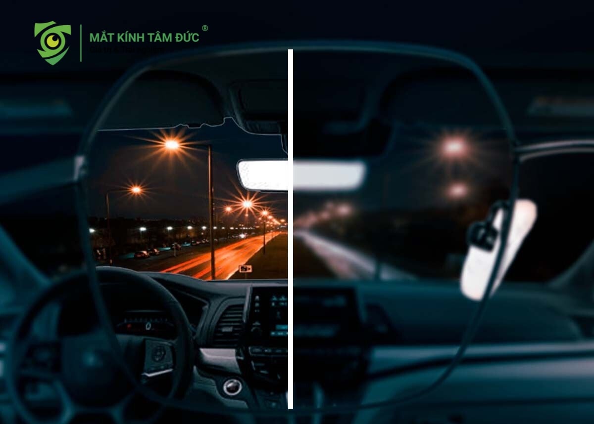 Tròng kính lái xe ban đêm: bí quyết chống chói và giảm căng thẳng