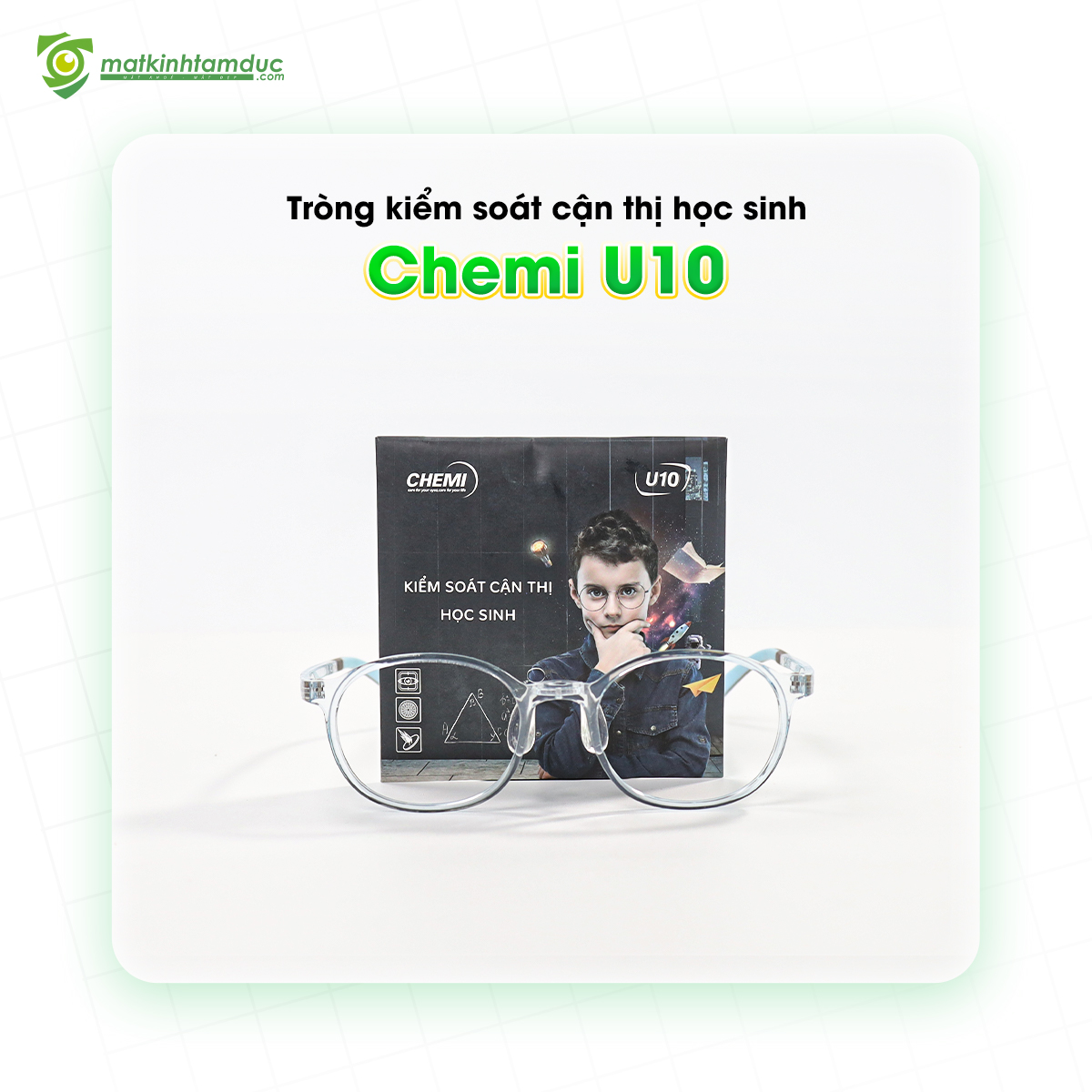 Đối với hàng triệu phụ huynh có con đang cận thị, việc ngăn chặn tốc độ tăng độ là ưu tiên số một. Tròng kính kiểm soát cận thị không chỉ đơn thuần là điều chỉnh độ nhìn mà còn là một liệu pháp làm chậm tiến trình cận thị.