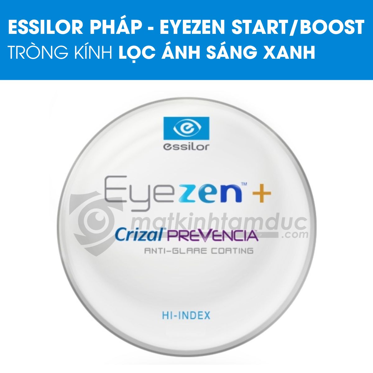 Công nghệ Eyezen Focus giúp mắt thư giãn khi nhìn gần, hỗ trợ cơ mắt điều tiết tốt hơn sau nhiều giờ làm việc.