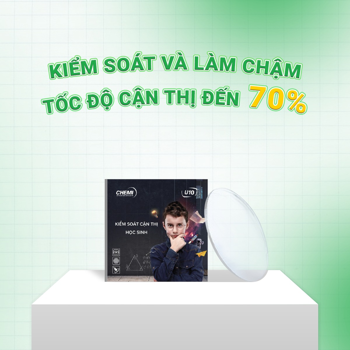 Tròng kính kiểm soát độ cận