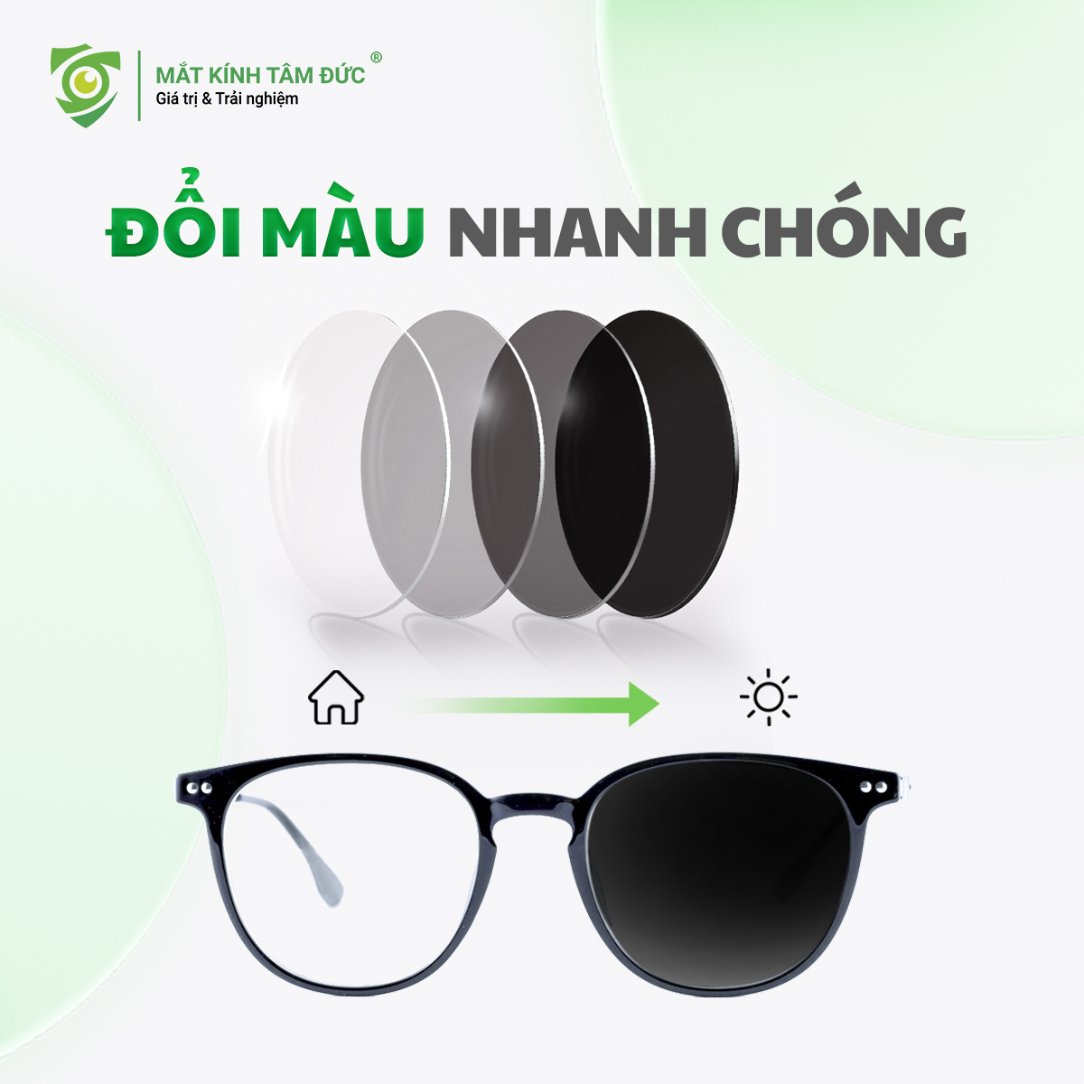 Tròng kính đạt chuẩn UV400 – Tiêu chuẩn bảo vệ tối đa 