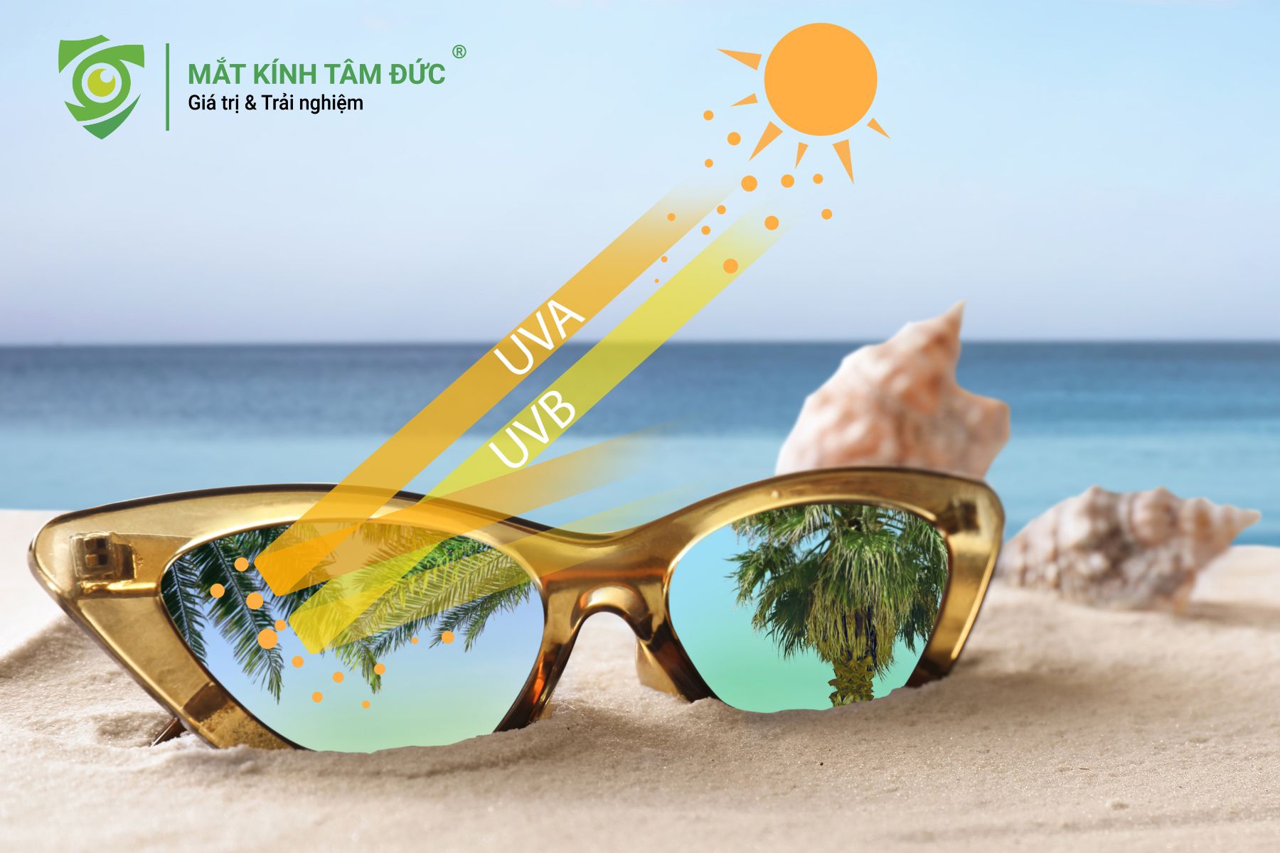 Cách phòng ngừa lây lan đau mắt đỏ sử dụng mắt kính khi ra ngoài chóng uv và khói bụi