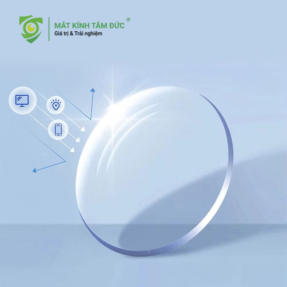 Giải pháp "vàng" bảo vệ mắt sử dụng tròng kính chống ánh sáng xanh kỹ thuật số chuyên dụng