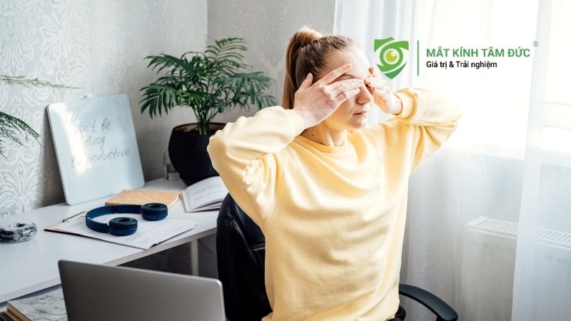 Yoga cho mắt giúp đôi mắt linh hoạt hơn sau thời gian dài làm việc với màn hình