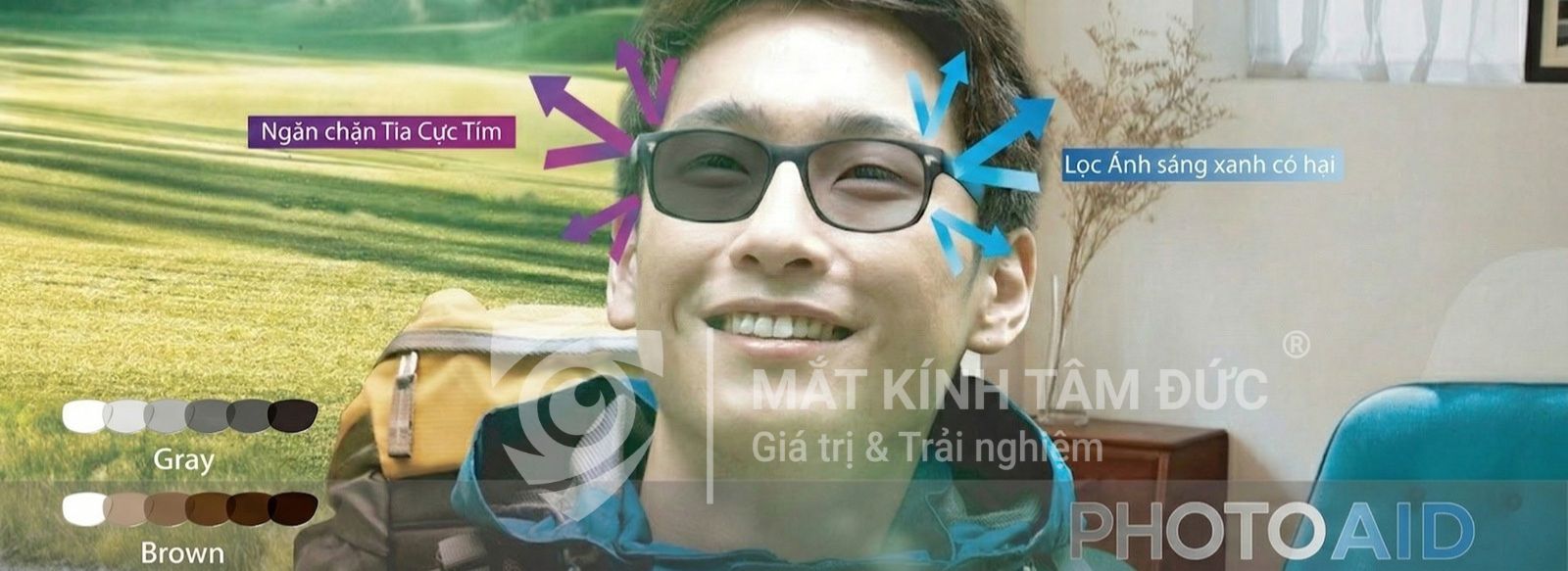 Tròng đổi màu Chemi Photo Aid: Công nghệ mới sắp có mặt tại Việt Nam