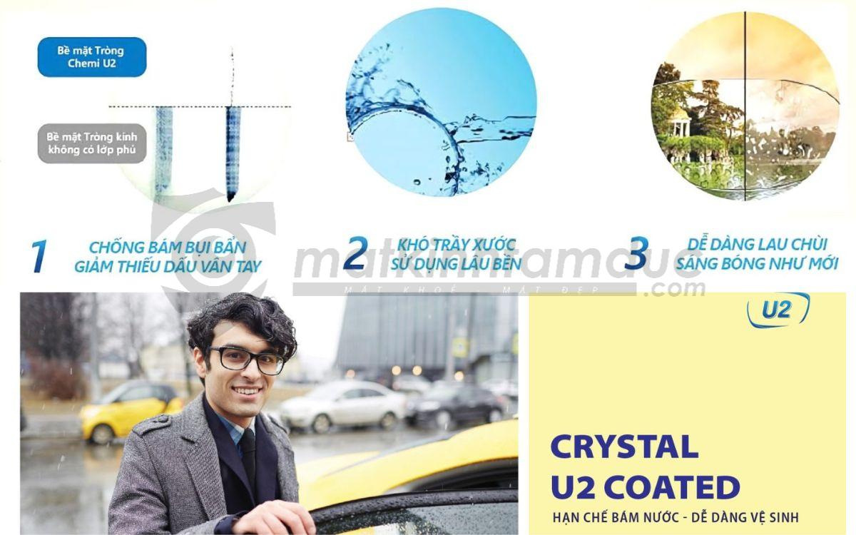 Tròng kính đổi màu Chemi Hàn Quốc