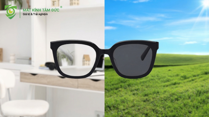Tròng kính đổi theo điều kiện ánh sáng