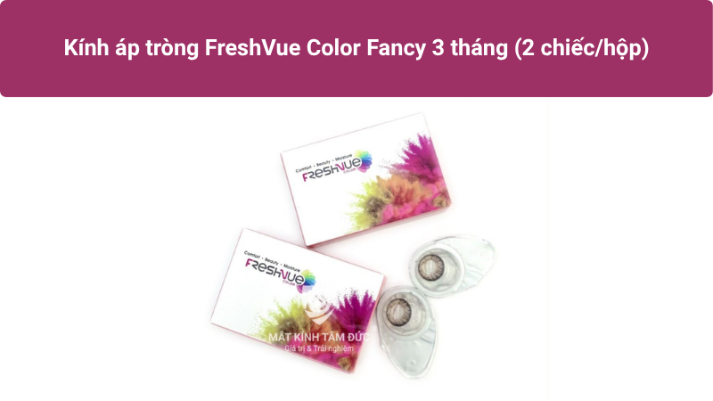 Kính áp tròng 6 tháng - tiết kiệm hơn nhưng cần chăm sóc kỹ