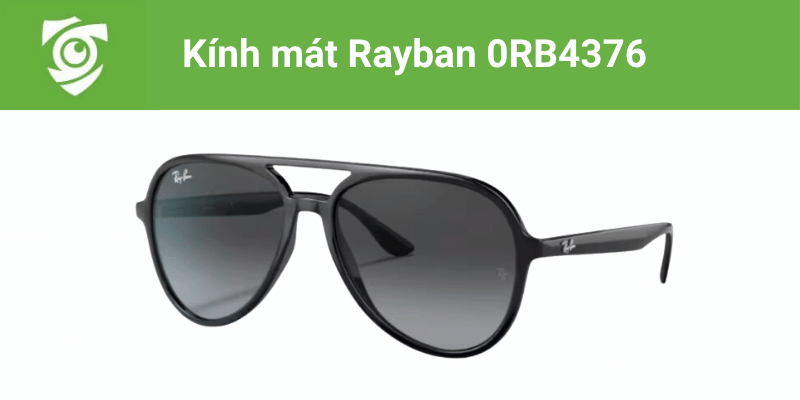 Kính mát Rayban 0RB4376 tại Mắt kính Tâm Đức