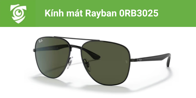 Kính mát Rayban 0RB3025 tại Mắt kính Tâm Đức