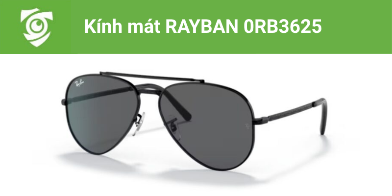 Kính mát RAYBAN 0RB3625 tại Mắt kính Tâm Đức