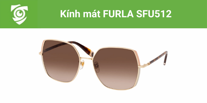 Kính mát FURLA SFU512 tại Mắt kính Tâm Đức