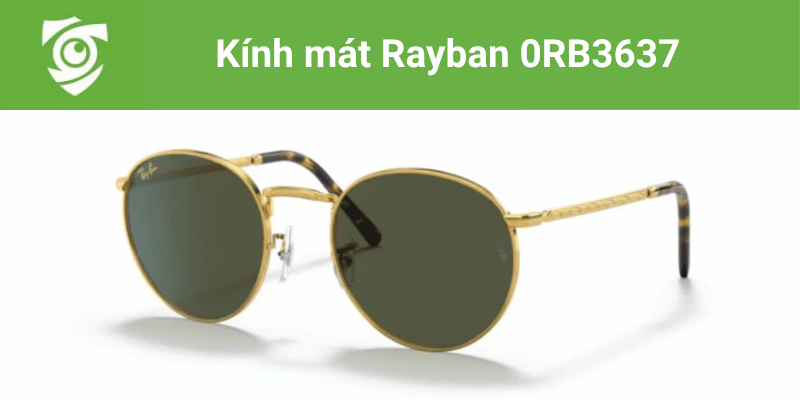 Kính mát Rayban 0RB3637 tại Mắt kính Tâm Đức