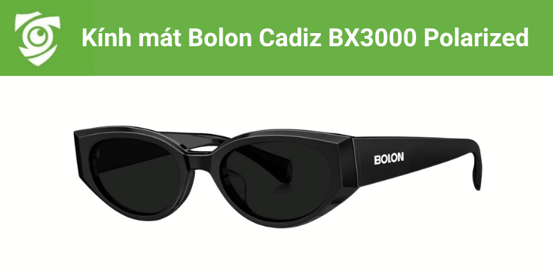Kính mát Bolon Cadiz BX3000 Polarized tại Mắt kính Tâm Đức