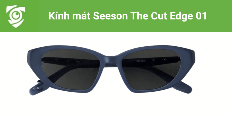 Kính mát chống tia UV Seeson The Cut Edge 01 tại Mắt kính Tâm Đức 