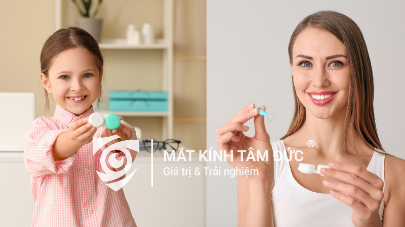 Ai nên sửa dụng kính áp tròng