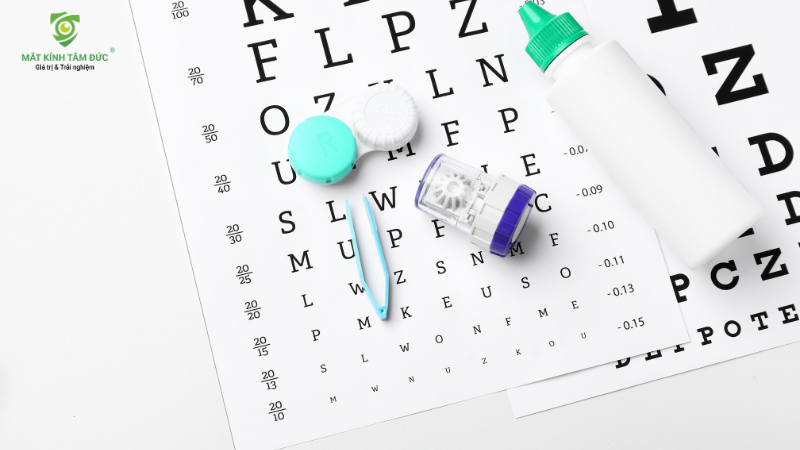 Chọn kính áp tròng cần phải chú ý đến thông số