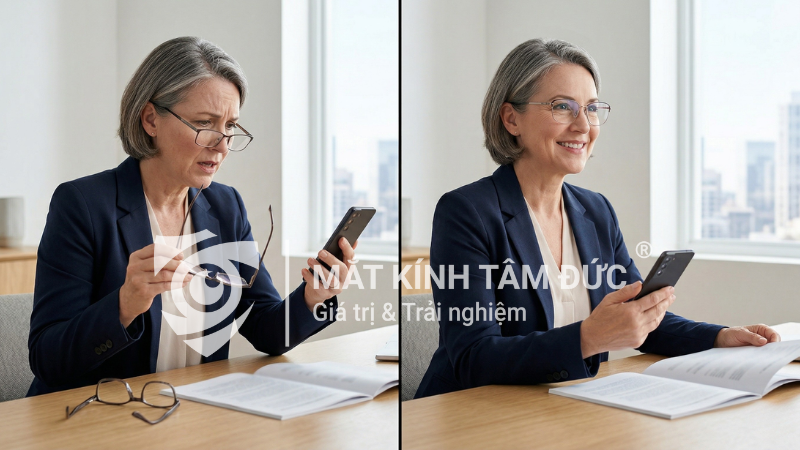 Kính đa tròng tiện lợi hơn với sinh hoạt linh hoạt hàng ngày