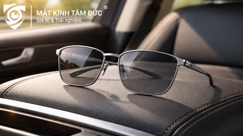 Tròng kính đổi màu thế hệ mới có hỗ trợ khi lái xe