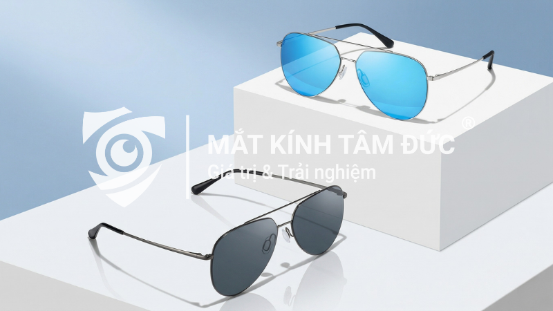 Tròng kính râm có độ