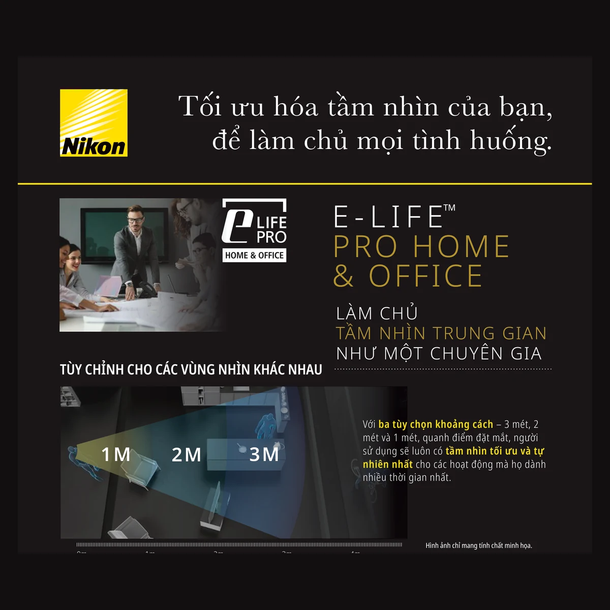 Nikon E-life Pro Home & Office Clear Pure Blue UV - elife pro home office clear pure blue uv anh chinh