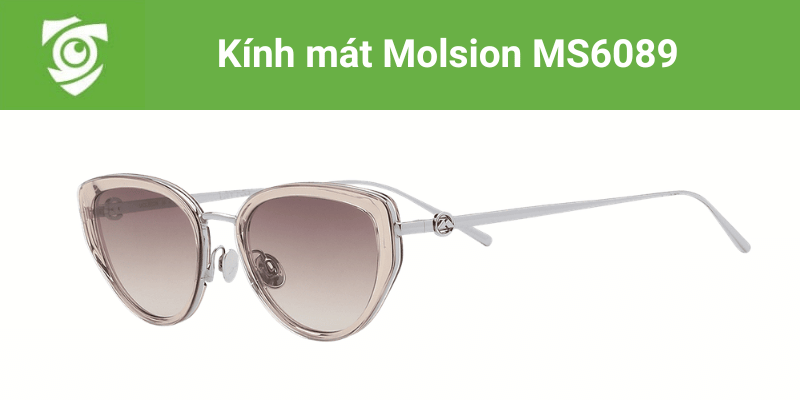 Mắt kính mát nữ phong cách trẻ trung kiểu K-Style tại Mắt kính Tâm Đức