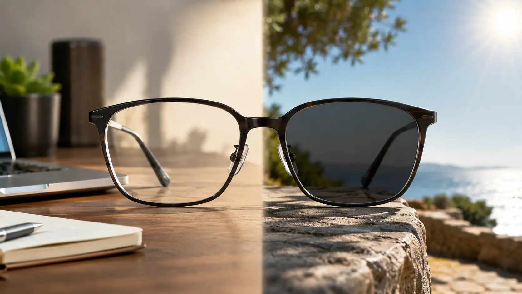 Tròng Kính Đơn Tròng Đánh ZEISS ClearView Đổi màu PhotoFusion X