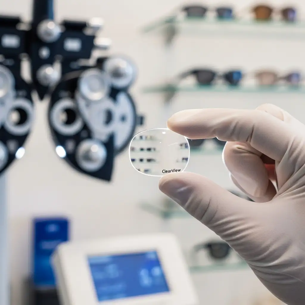 Tròng Kính Đơn Tròng Đánh ZEISS ClearView - Nhuộm màu