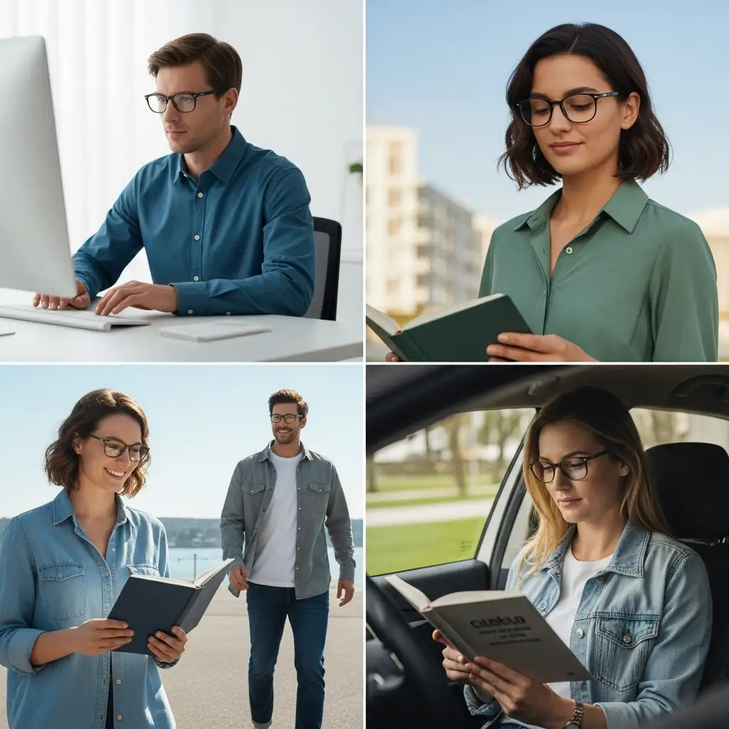Tròng kính Đơn tròng ZEISS SmartLife - Đổi màu AdaptiveSun