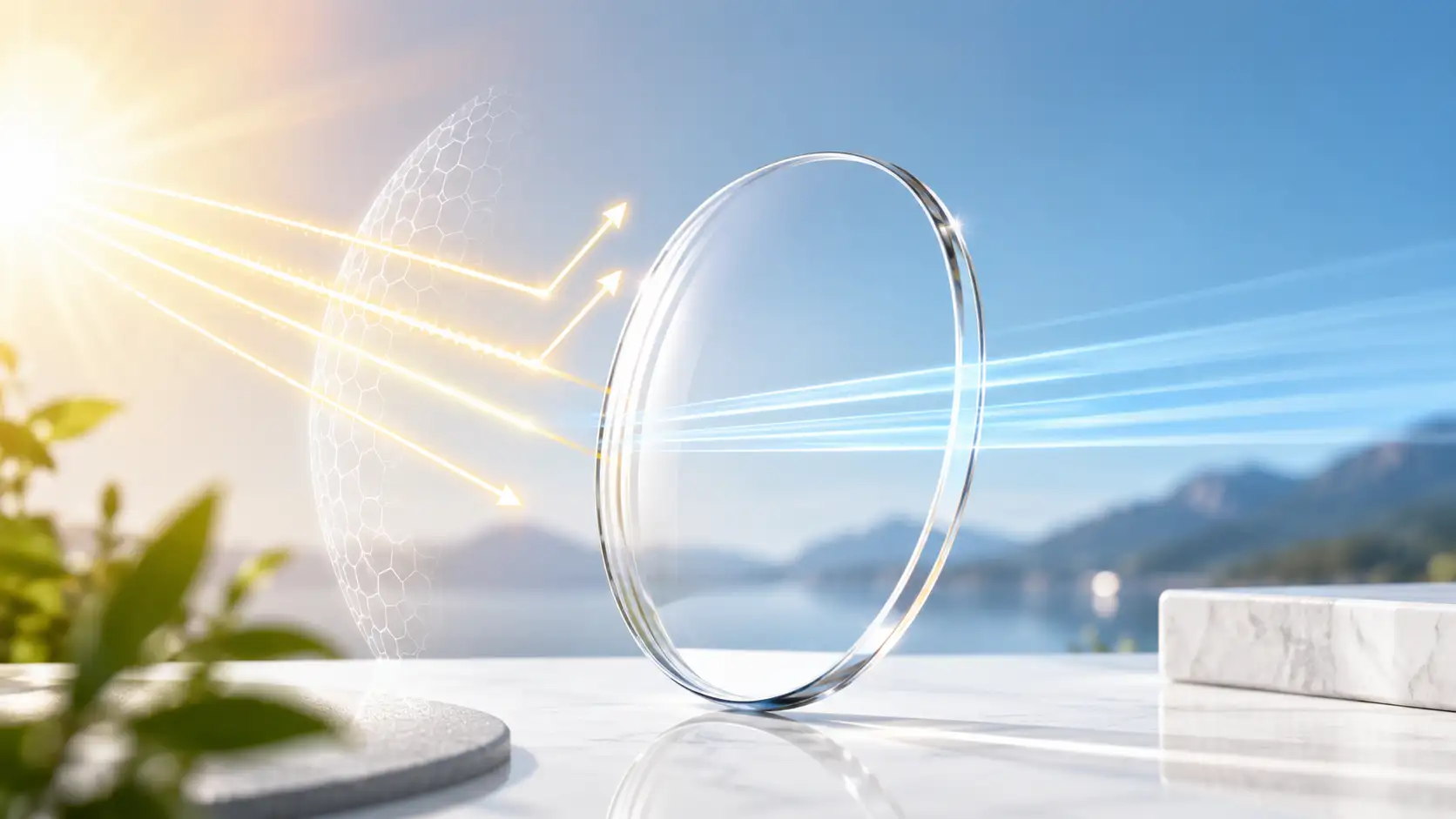 Tròng kính Đơn tròng ZEISS SmartLife Individual Vật liệu UVProtect