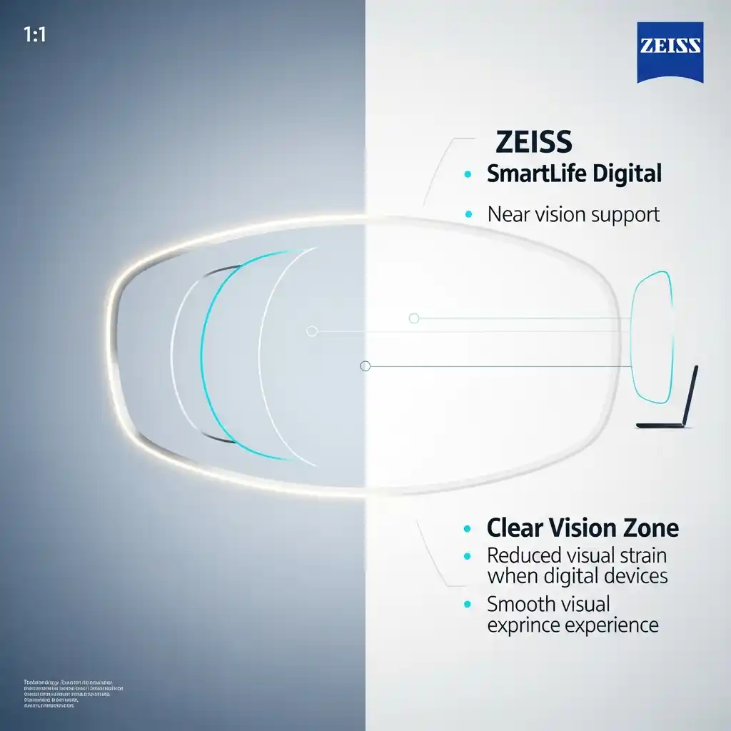 Thiết kế ZEISS SmartLife Digital có gì nổi bật?