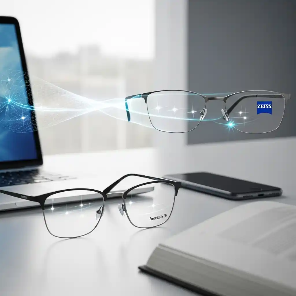 Tròng kính Đa tròng ZEISS SmartLife Pro Pure/Plus/Superb/Individual - UVProtect/BlueGuard/Đổi màu PhotoFusion X