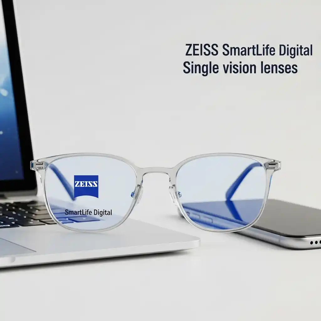 Tròng Kính Đơn Tròng ZEISS SmartLife Digital – Nhuộm Màu/Polarized/AdaptiveSun/AdaptiveSun Polarized