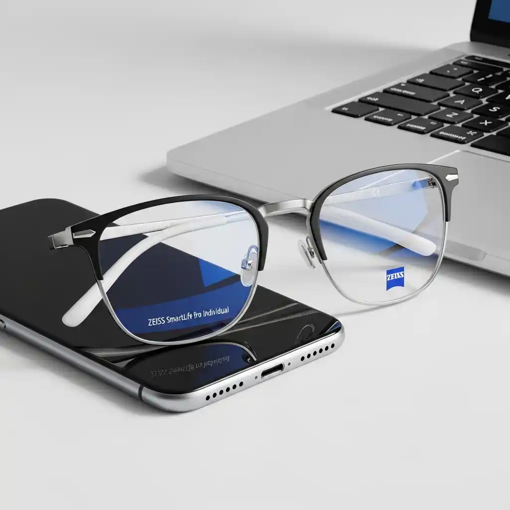 Tròng kính Đơn tròng ZEISS SmartLife Digital Individual - Nhuộm màu/Polarized/AdaptiveSun/AdaptiveSun Polarized