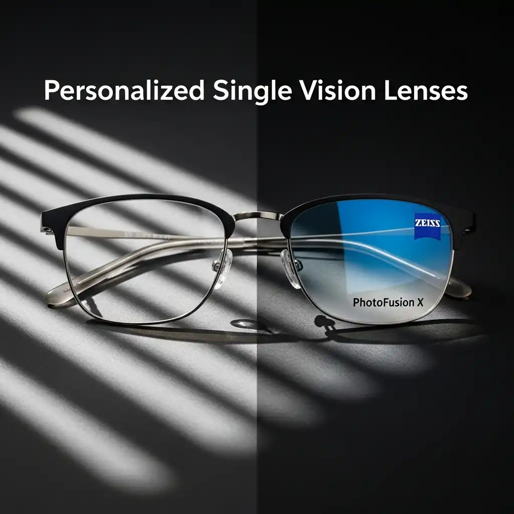 Tròng Kính Đơn Tròng ZEISS SmartLife Individual - PhotoFusion X
